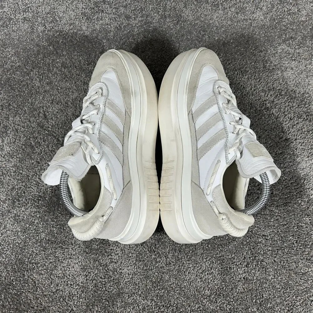 Adidas Ivy Park X Super Sleek 72 Women's Size 10 White Icy Park Platform Shoes